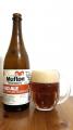 Muflon Red ale 13°,  lahev a sklenice