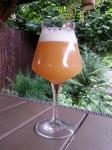 Nachmelena opice - Strata Session NEIPA 12%, NEIPA sklenice