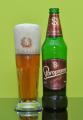 Staropramen Granat,  lahev a sklenice