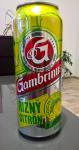 Gambrinus rizny citron,   plechovka