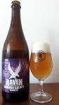 Raven - Summer Galaxy 11°, Single Hop Session IPA lahev a sklenice