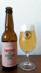 Falkon - Rosehip and Spurce Tip 13°, Sour Ale lahev a sklenice